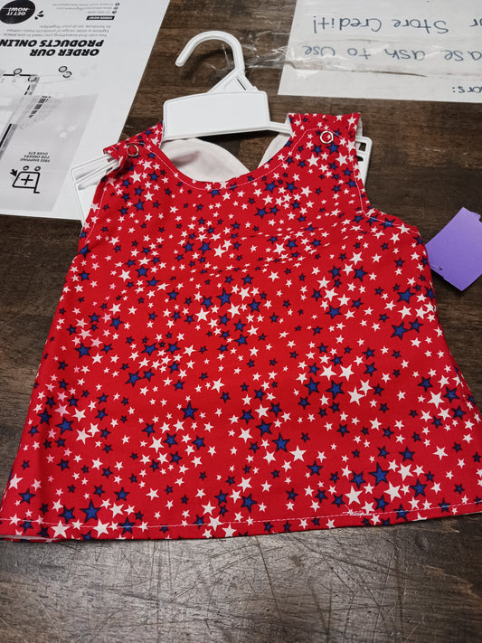 red  Stars Dress, NB G