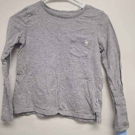 grey Gap Kids Long Sleeve unicorn tshirt, 8 G