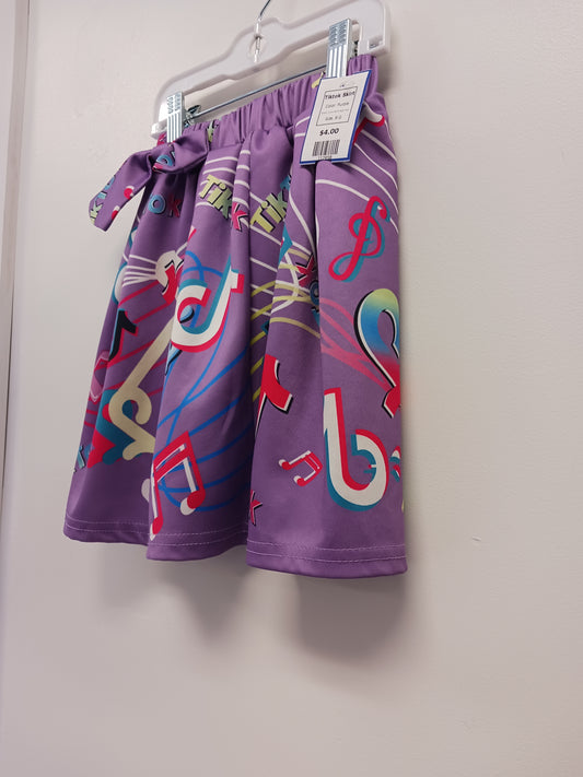 Purple  Tiktok Skirt, 8 G