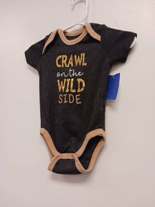 Grey/Tan Duck Duck Goose Onesie, 3M G