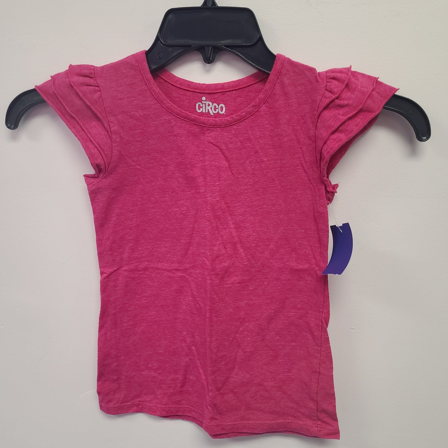 pink Circo Ruffled Sleeves Shirt, 6 G