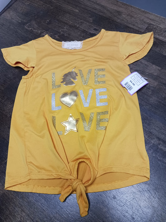 gold Btween Love Shirt, 4T G