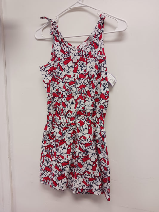 red/white Vineyard Vines Whale Romper 10/12, 10 G