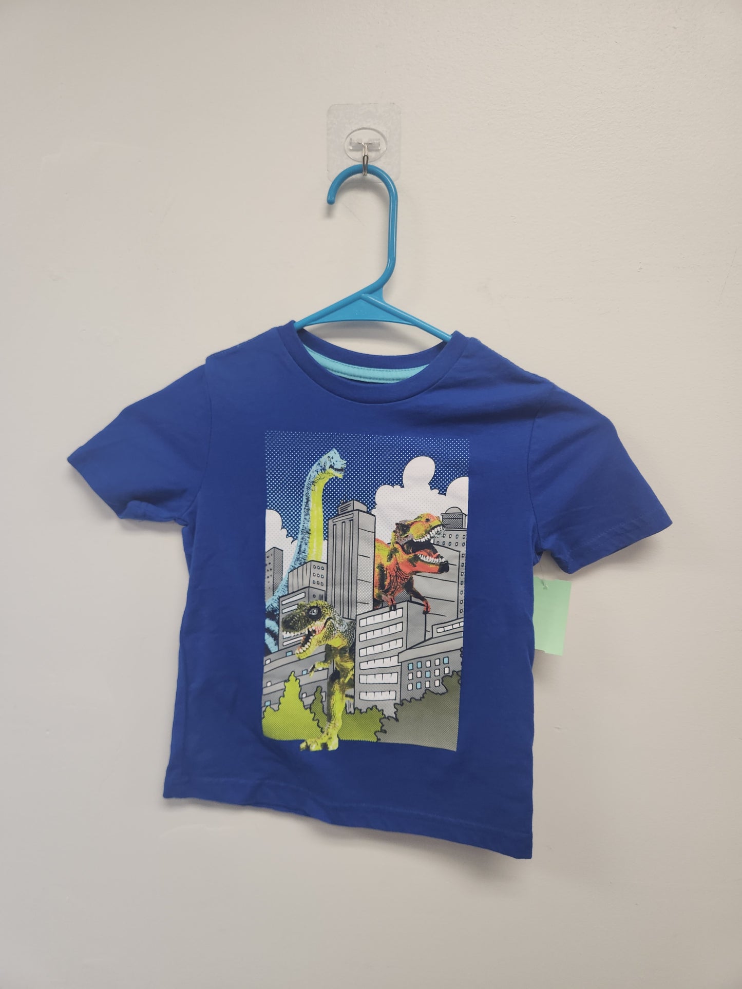 Blue 365 Kids Dinosaur Tshirt, 4 B