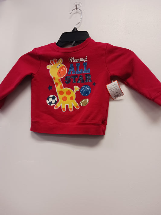 Red Giraffe Garanimals Longsleeve Shirt, 2T B