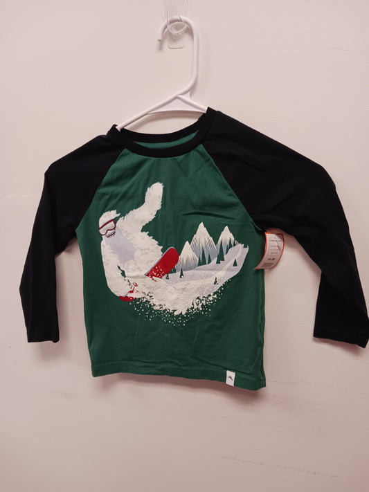 Green/Black Tommy Bahama Longsleeve Shirt, 4T B