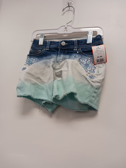 Blue Jean Jordache Shorts, 6 G