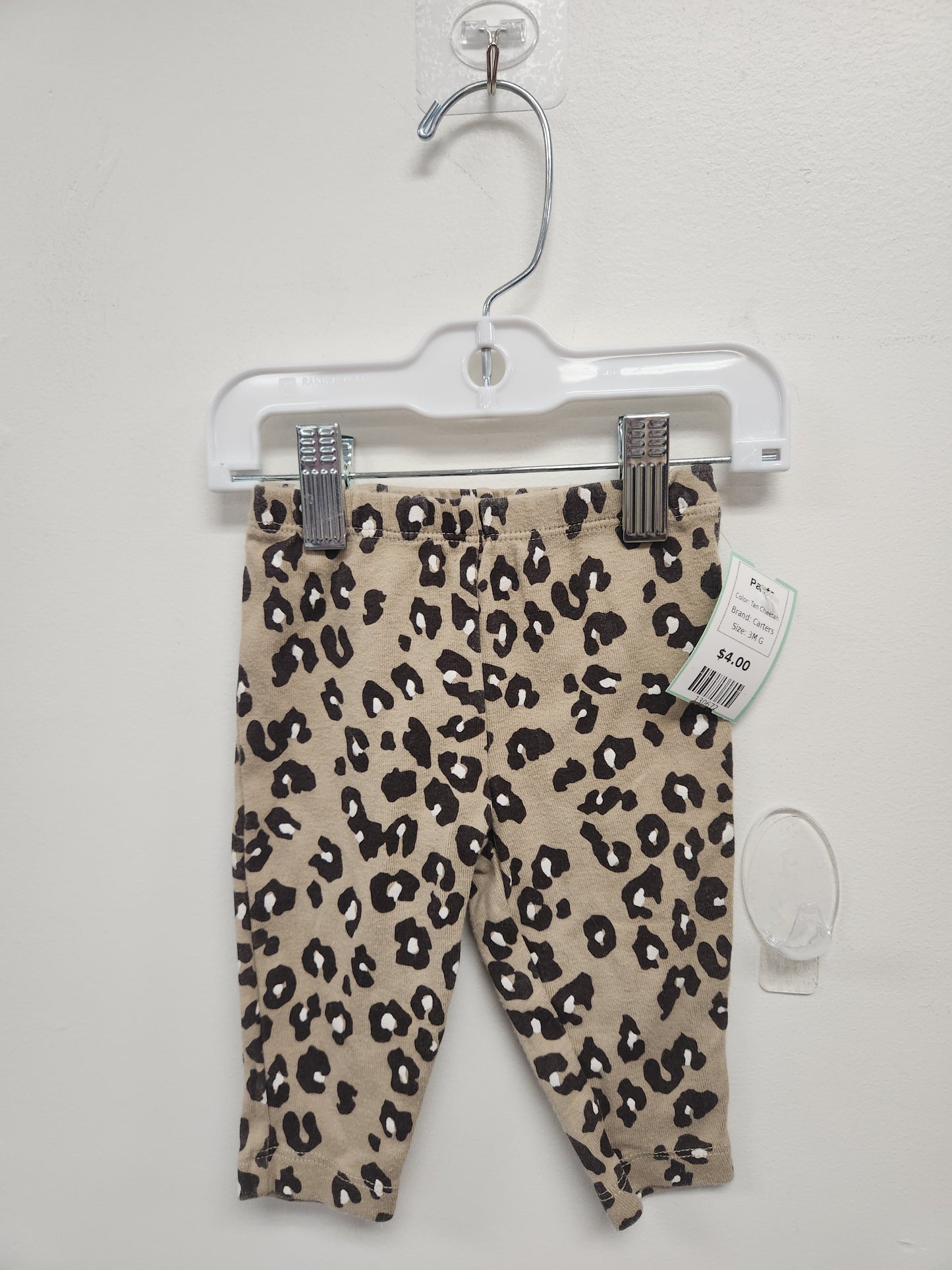 Tan Cheetah Carters Pants, 3M G