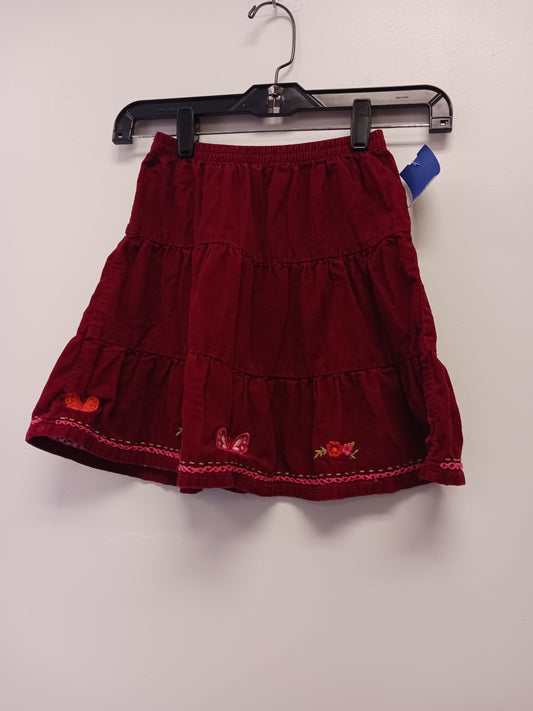 Burgandy Gymboree Skirt, 4T G