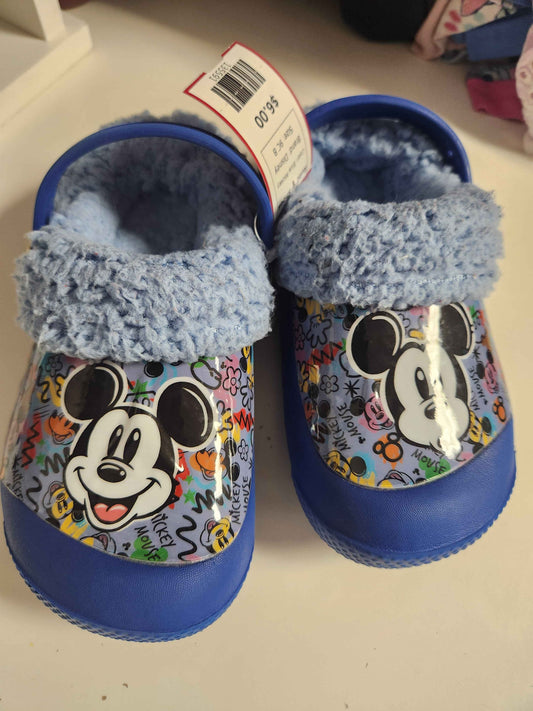 Blue Mickey Disney Rubber Shoes, 9C B