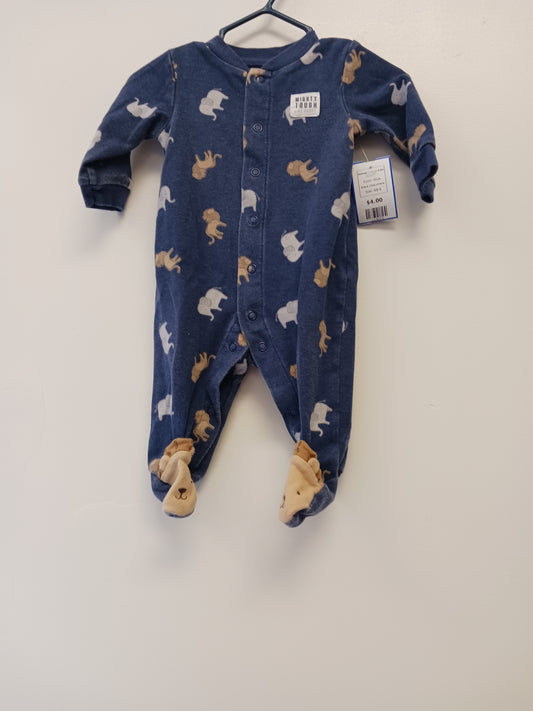 Blue Child of Mine Animal Sleeper 0/3m, NB B