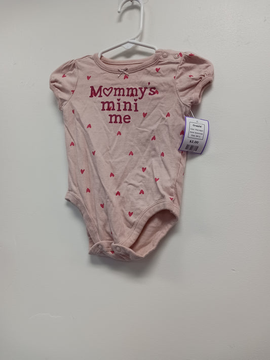 Pink Heart Garanimals Onesie, 6M G