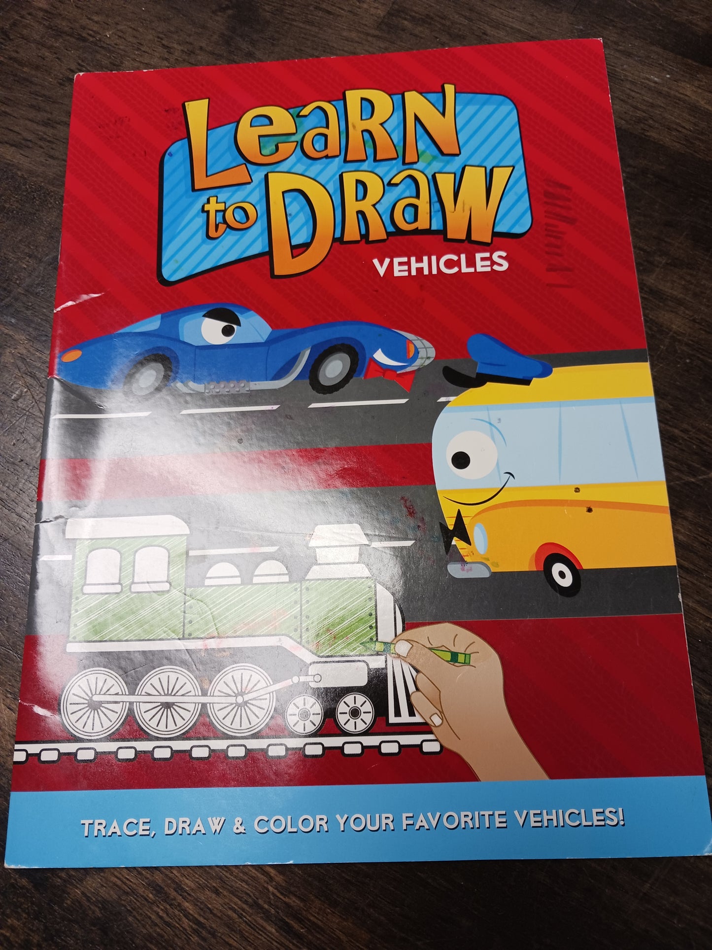 Learn to draw vehicles