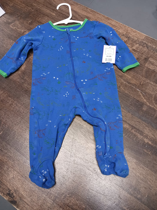 blue Members Mark Dino Sleeper 6-9m, 6M B