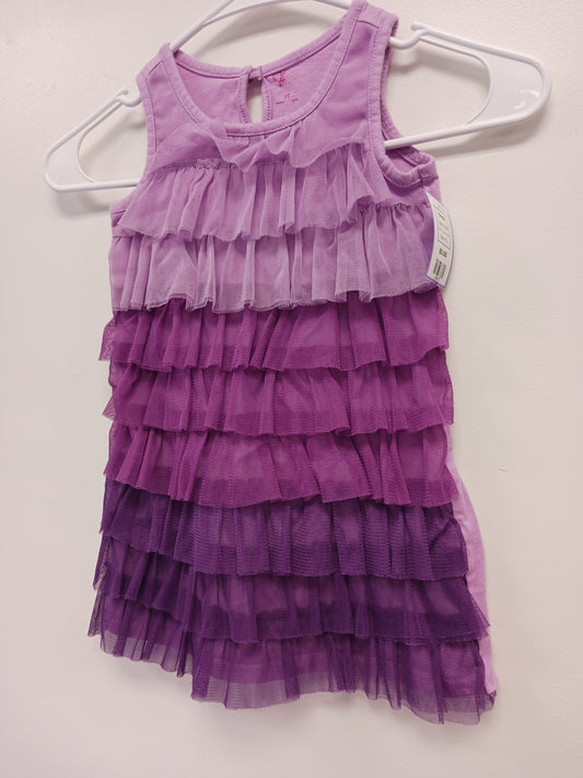 Purple Childrens Place Dress, 3T G