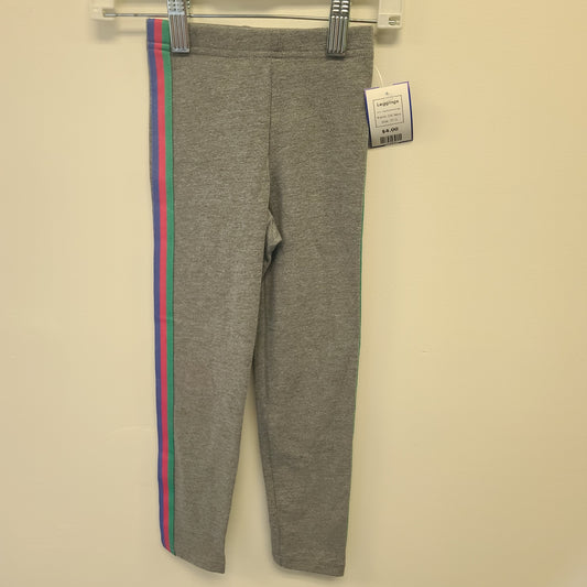 Grey/Blue/Pink/Green Old Navy Leggings, 5T G