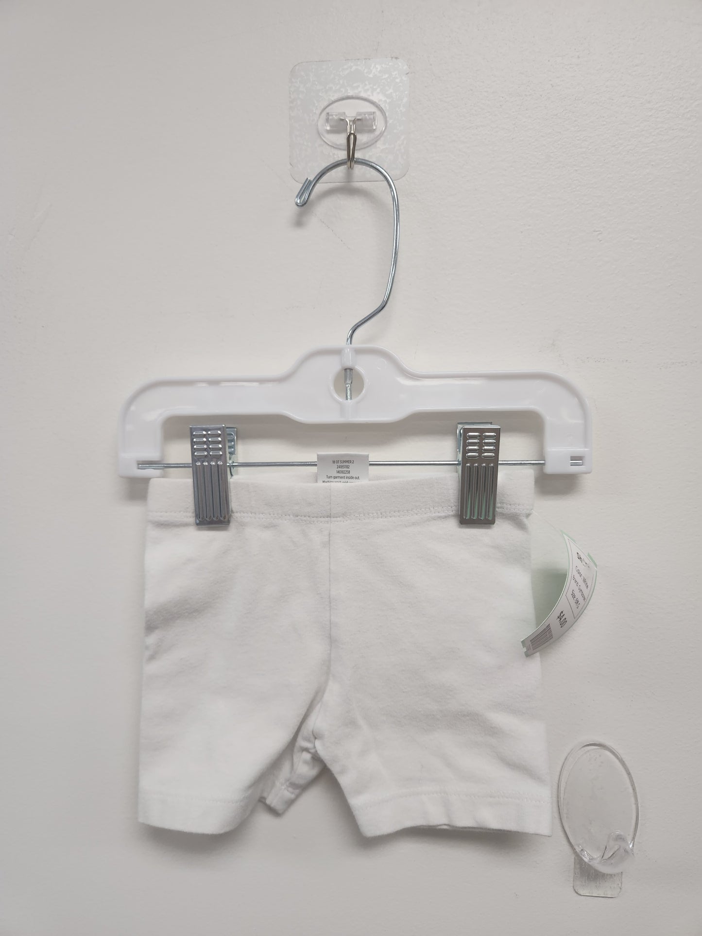 White Gymboree Shorts, 6M G