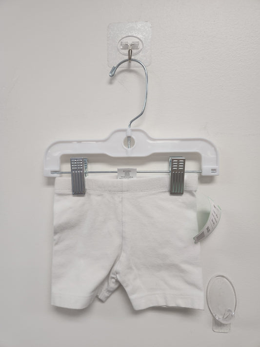 White Gymboree Shorts, 6M G