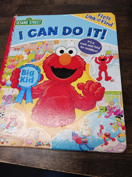 Elmo Look & Find Book