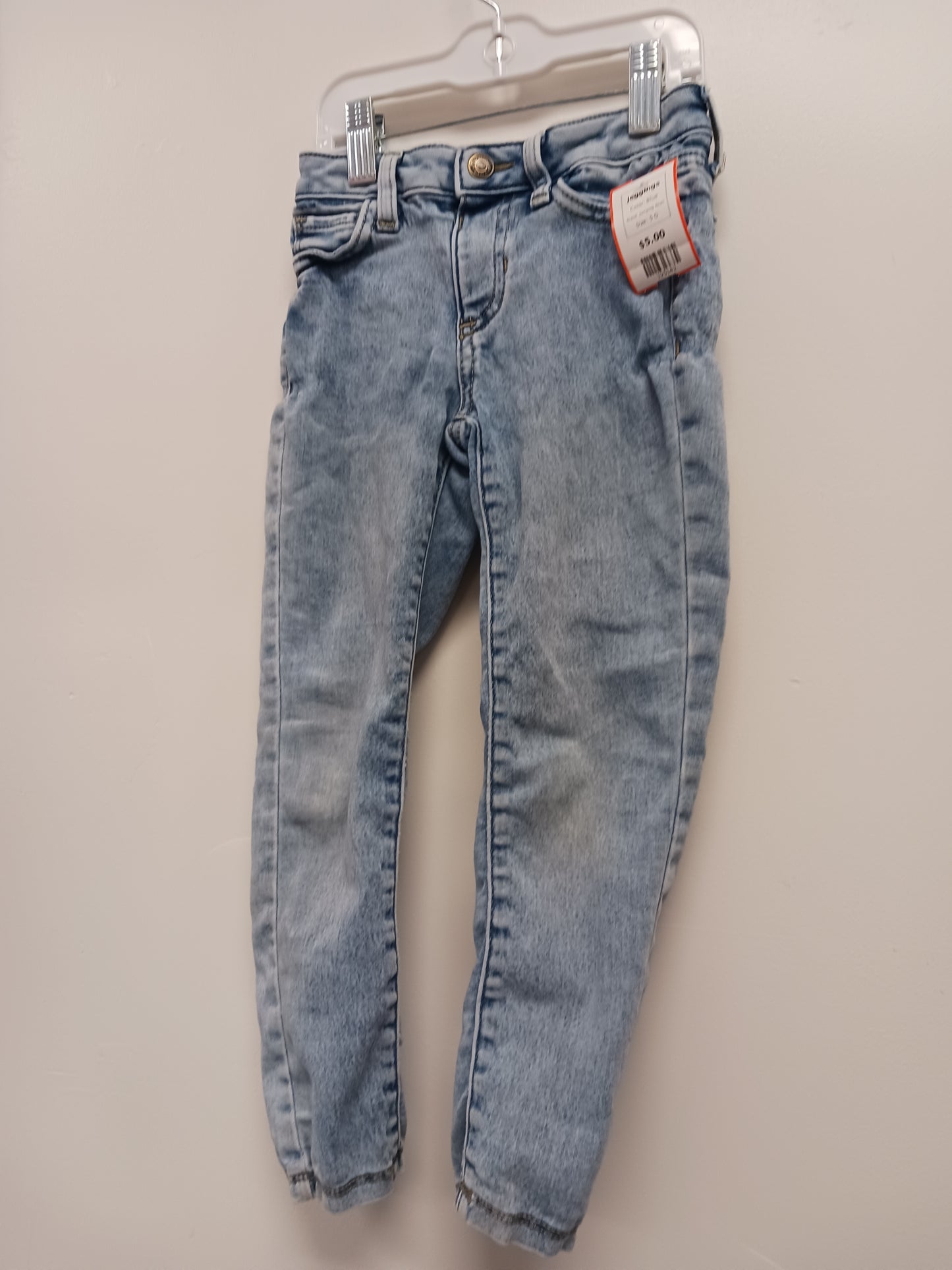 Blue Jumping Bean Jeggings, 5 G