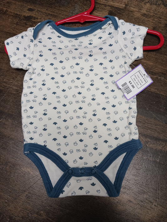 white Chick Pea Onesie 3-6m, 3M B