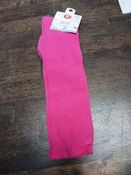 Dark Pink Boutique Knee Socks