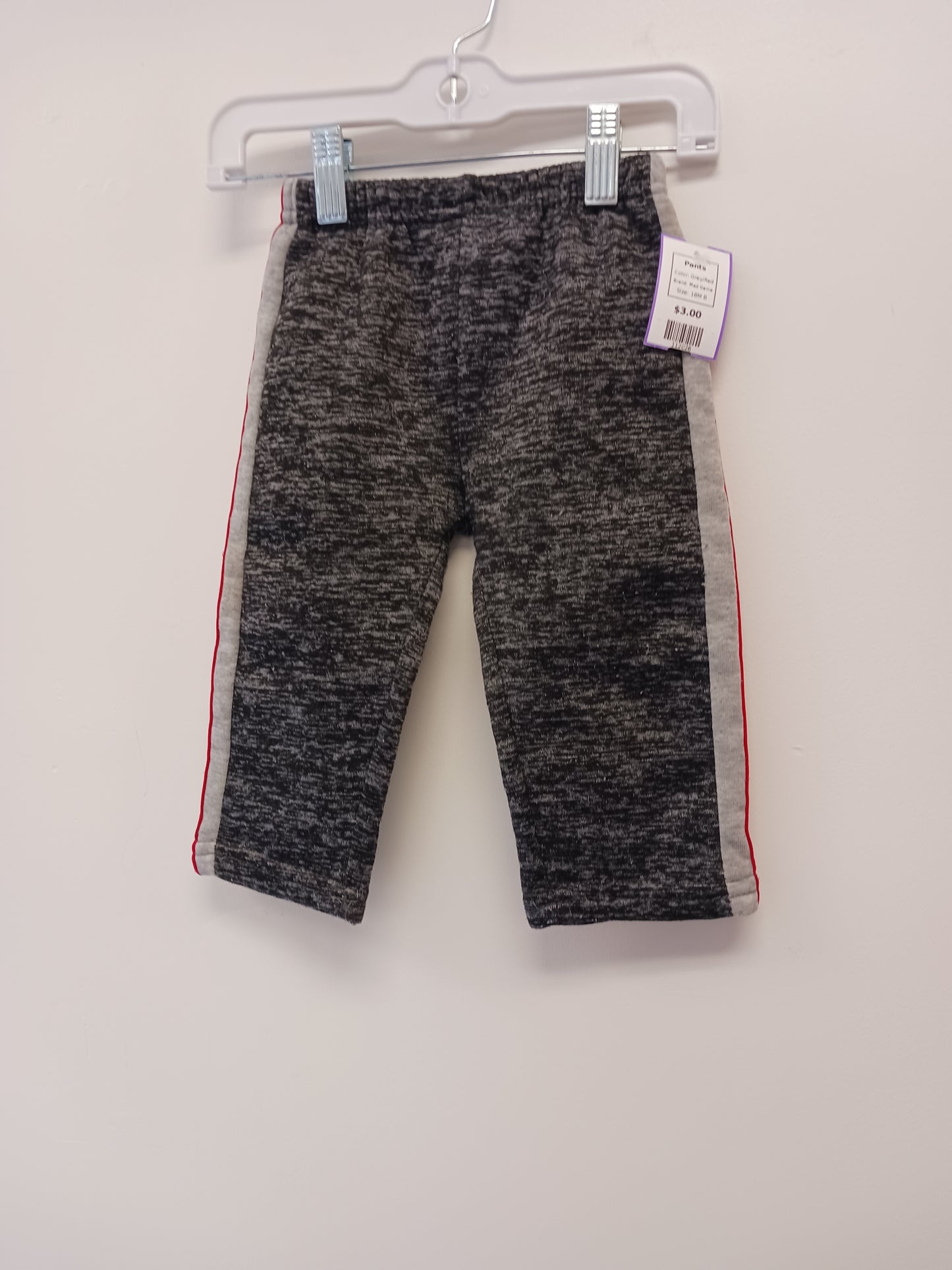 Grey/Red Mad Game Pants, 18M B