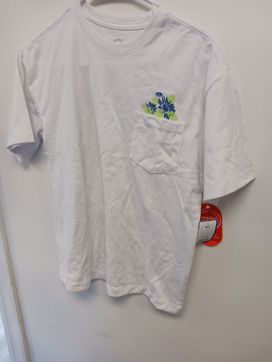 White Skull Wonder Nation Shirt, 10 B