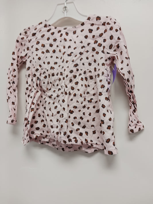 Pink Cheetah Carters Longsleeve Shirt, 2T G