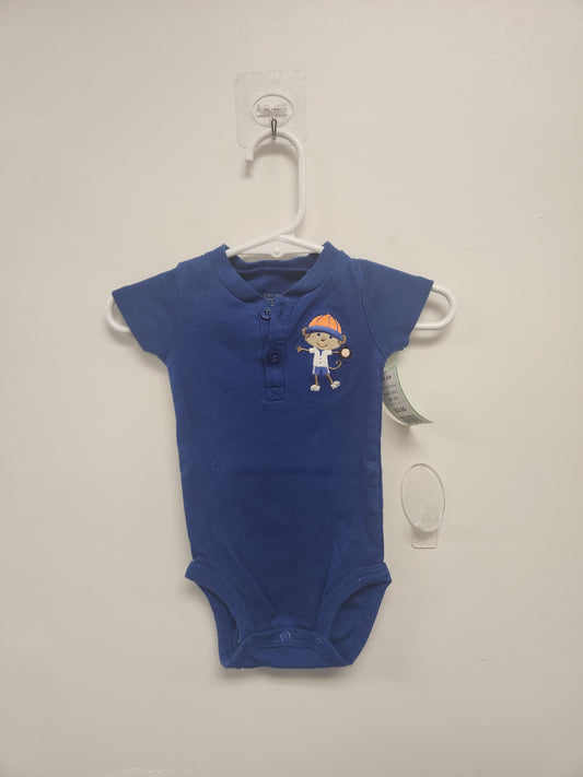 Blue Monkey Carters Onesie, 3M B