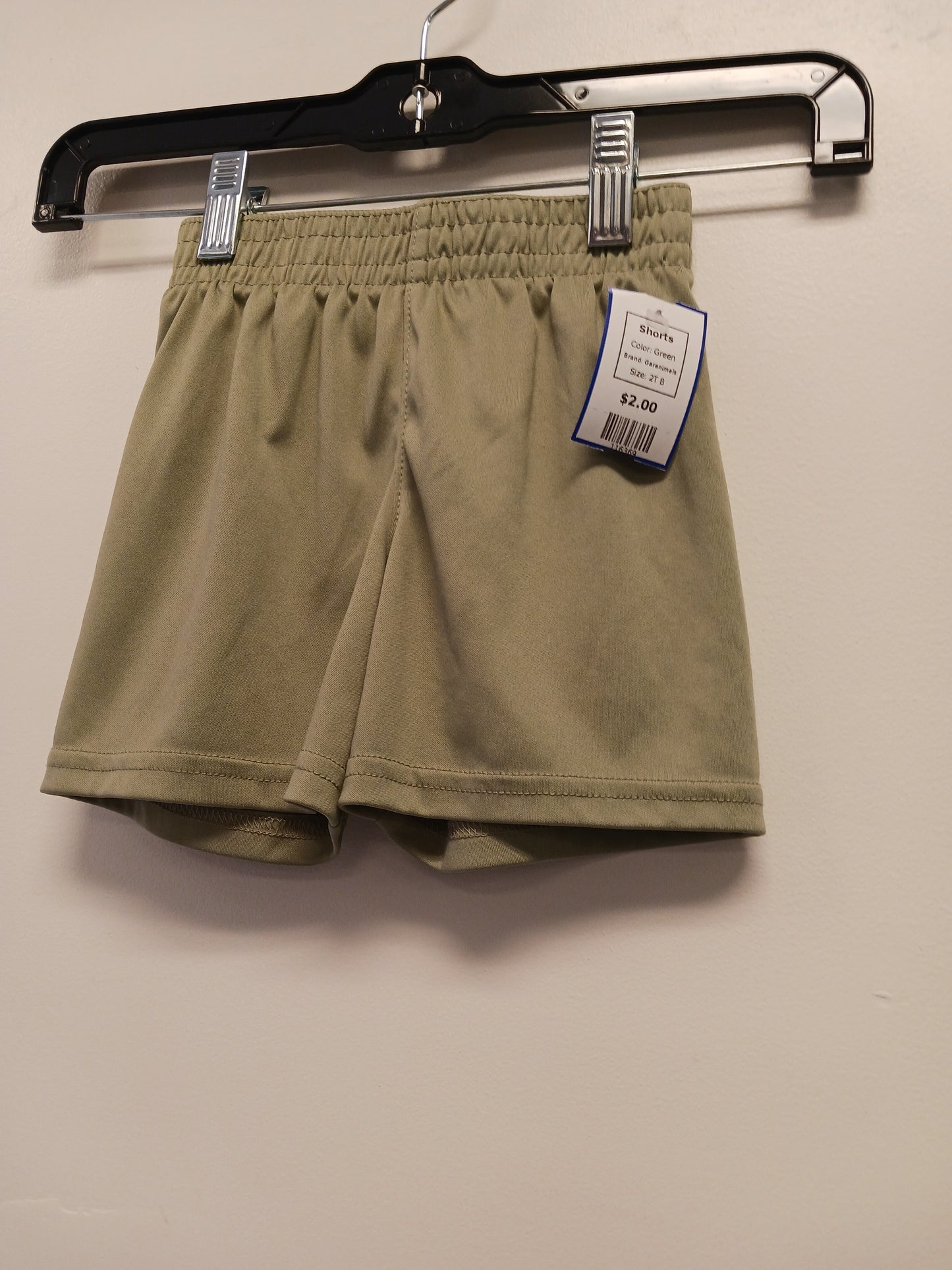 Green Garanimals Shorts, 2T B