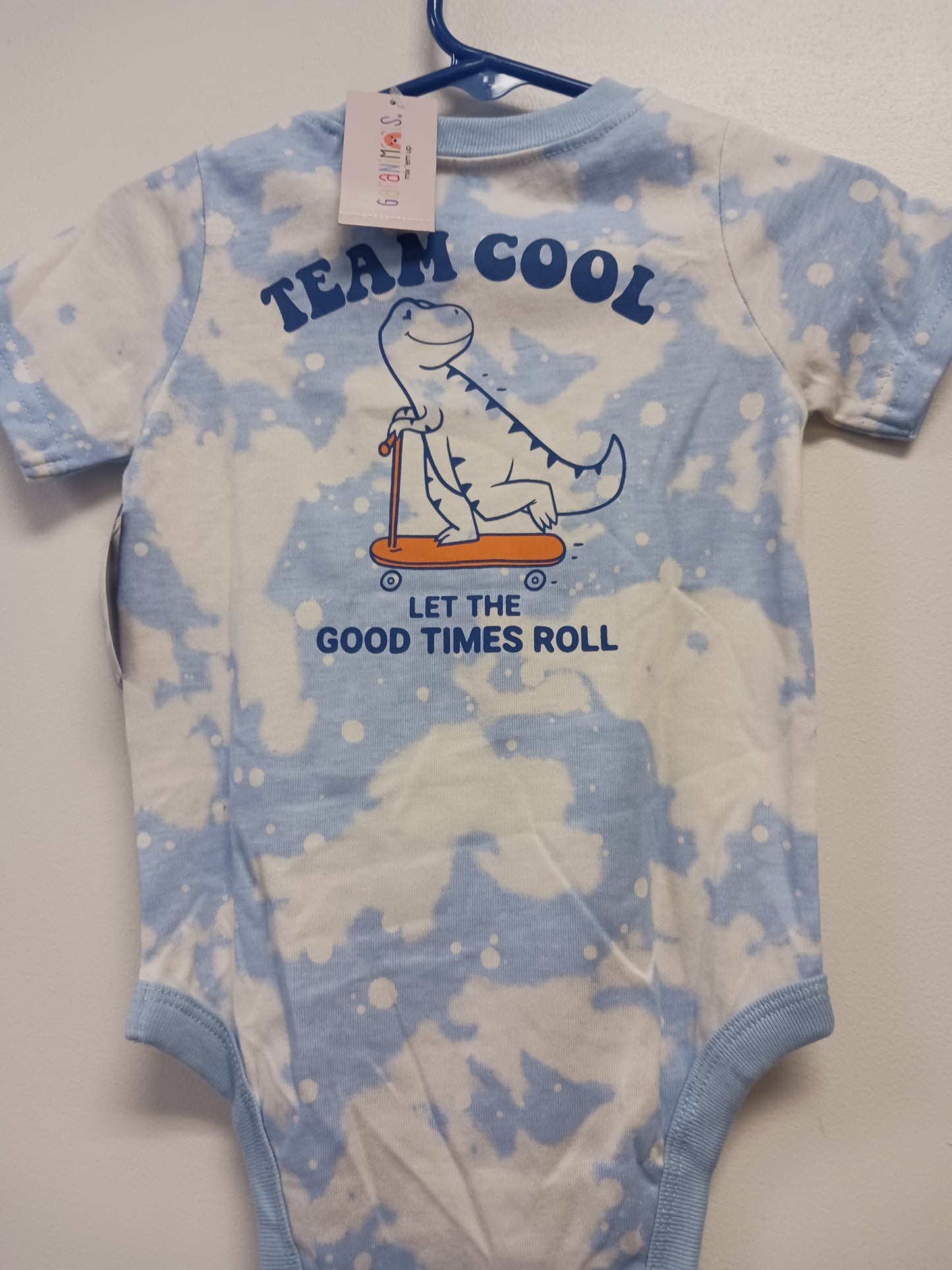 blue Garanimals Good Times roll Onesie, 18M B