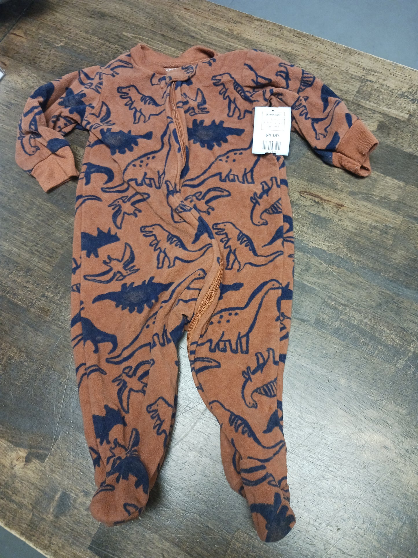Brown Dino Carters Sleeper, 3M B