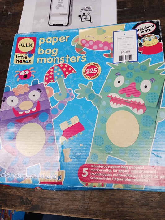 Alex Paper Bag Monsters