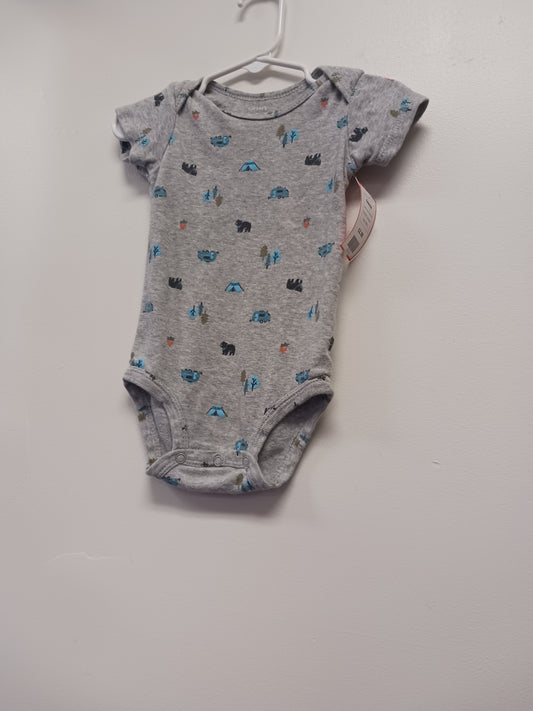 Grey Camping Carters Onesie, 9M B