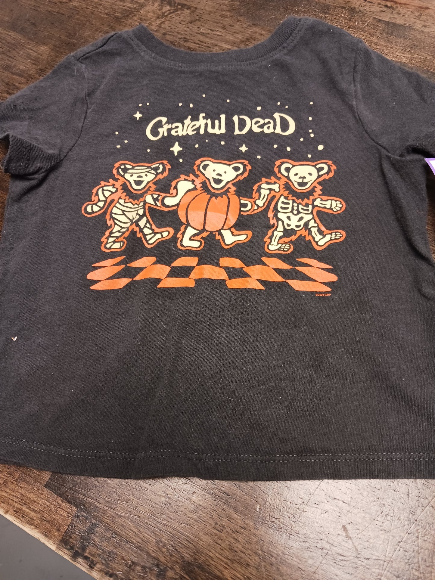 Grey Greatful Dead Old Navy Shirt, 12M B