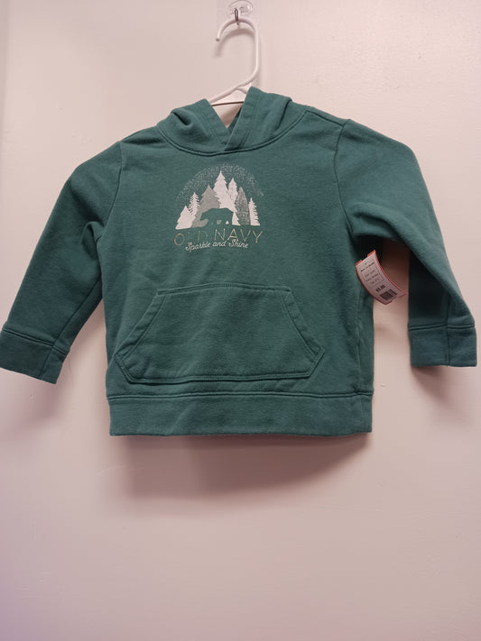 green Old Navy Mountain Hoodie, 3T G