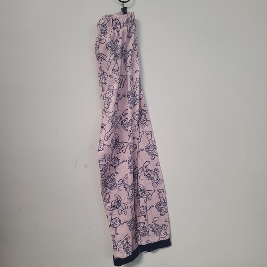 Pink/Navy Disney Pjs, 6 G