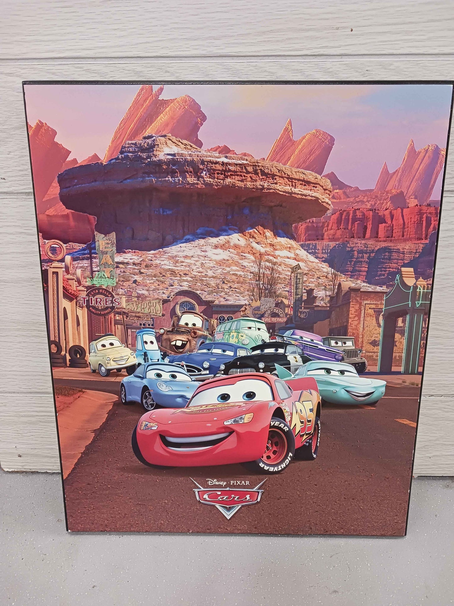 Colorful Cars Sign