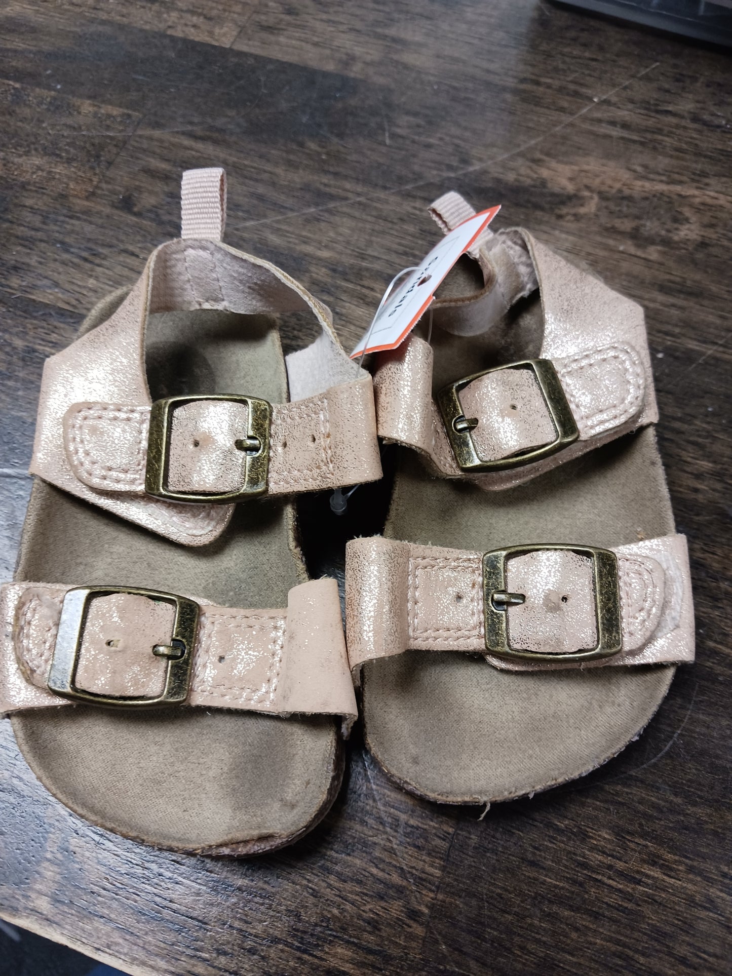 Pink Carters Sandals, 5 G