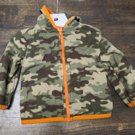 camo/orange granimals zip up hoodie, 12M B