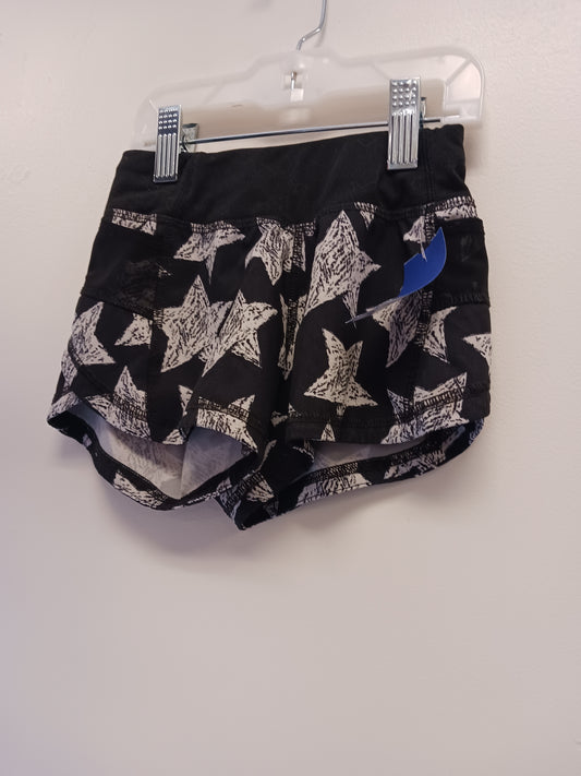 Black/White Star Members Mark Shorts, 4T G