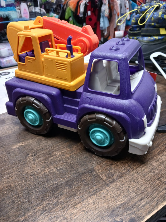purple/orange/yellow Drop&Go Dump Truck