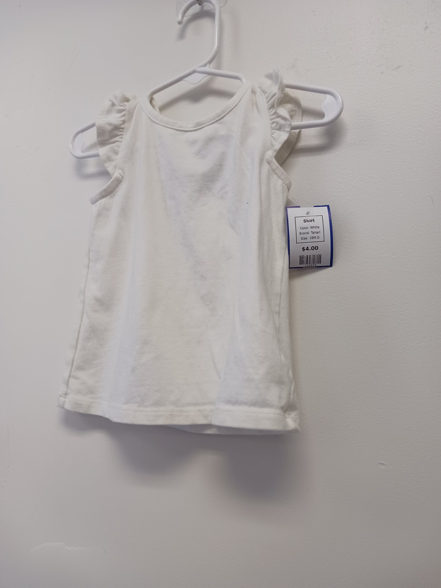White Tahari Shirt, 18M G