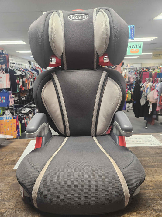 Grey Graco Booster Seat