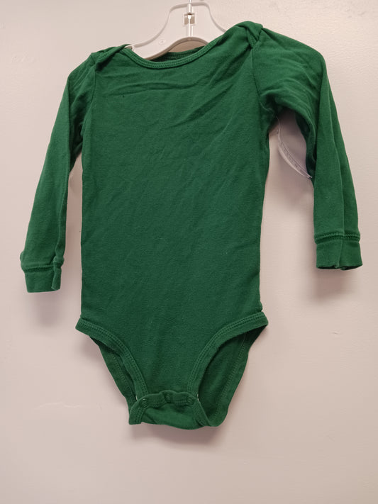 Green Carters Longsleeve Onesie, 2T B