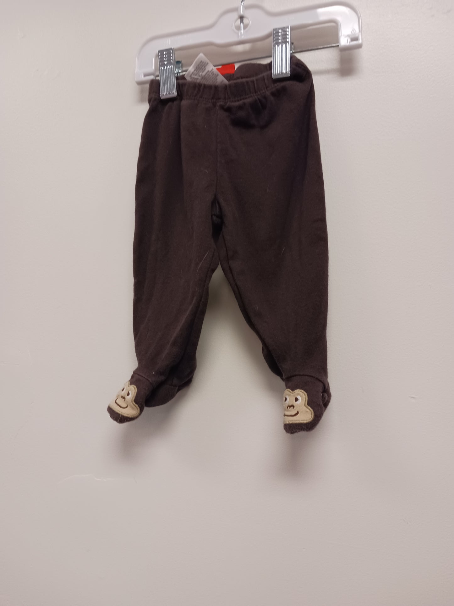 Brown Carters Monkey Footed Pants, 3M B