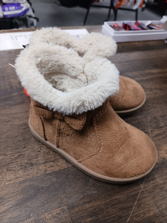 Tan Wonder Nation Boots, 6C G