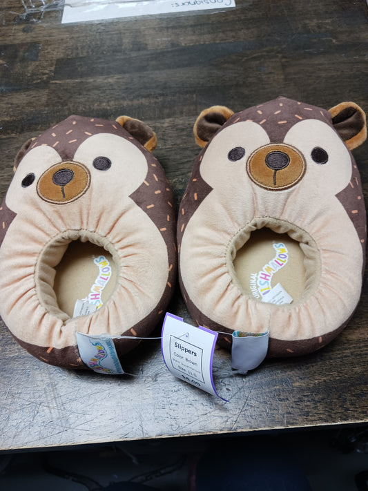Brown Squishmallows Slippers, 11 G