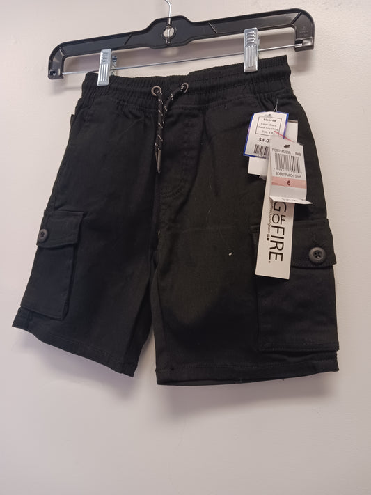 Black Ring Of Fire Shorts, 6 B